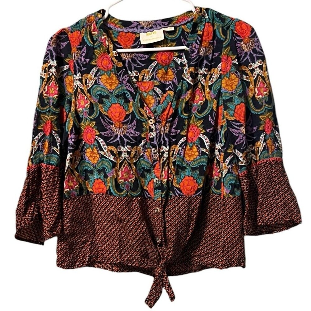Floral Multicolor Women's Top
